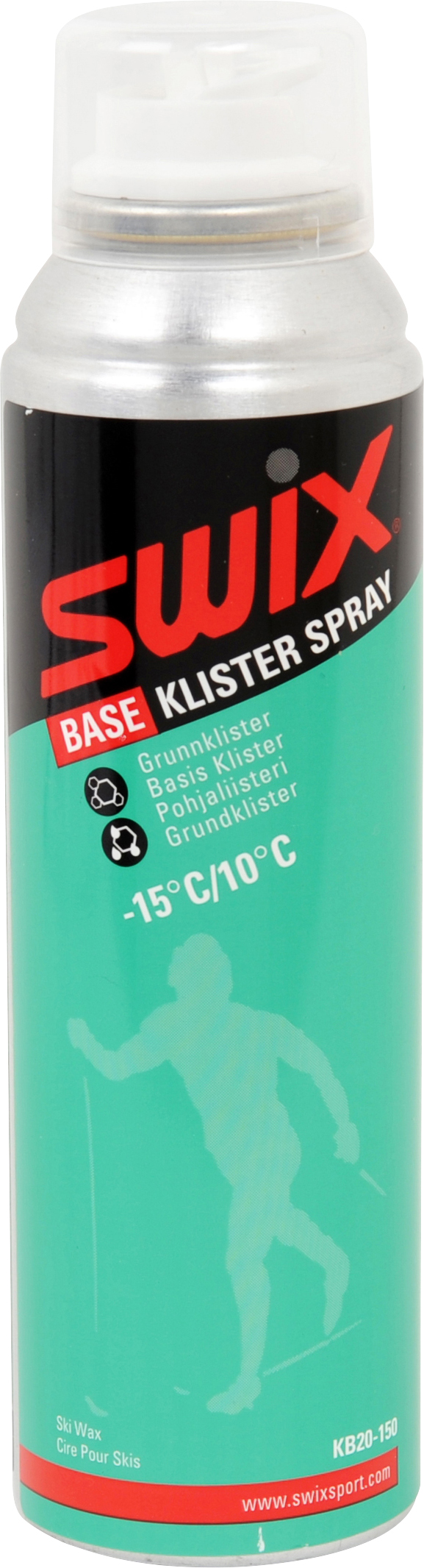 Swix KB20 Base klister spray, 150ml-0