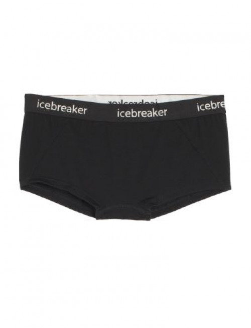 Icebreaker Women´s Sprite Hot pants Black/Black-0
