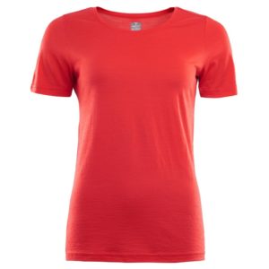 Aclima Lightwool T-Shirt Womens High Risk Red