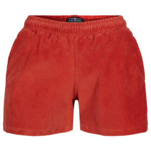 Amundsen 4incher Comfy Cord Shorts Womens Red Clay