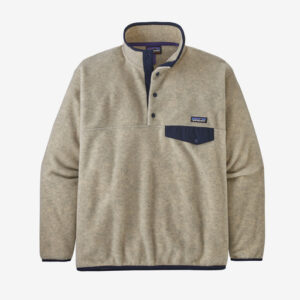 Patagonia Mens Lw Synch Snap-T P/O Oatmeal Heather