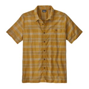 Patagonia Mens A/C Shirt Discovery: Pufferfish Gold