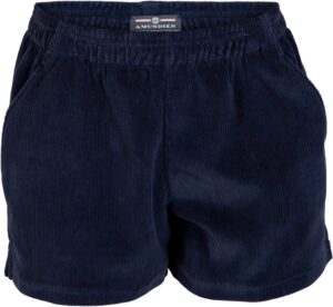 Amundsen 4incher Comfy Cord Shorts Womens Faded Navy
